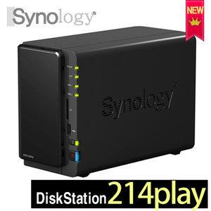 [산돌네트웍] ♣DS214play(3TB)♣ 2Bay NAS Dual Core 1.6GHz DDR3 1G Synology전문공급업체[LivingStone]