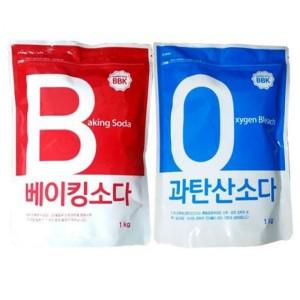 버블킹 베이킹소다 과탄산소다 1kg 대용량 표백제 세제 가루세제