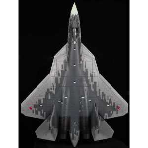 SU-57 전투기 스텔스 알로이 합금 비행기 피규어 모형 군사 1/72