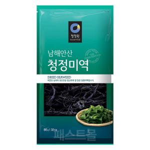 청정원 남해안산 청정미역 80g