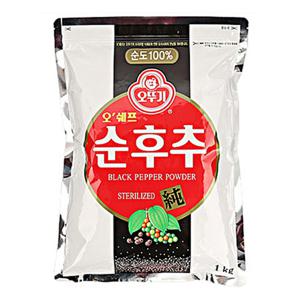 오뚜기 오쉐프 순후추 1kg 10개 1박스