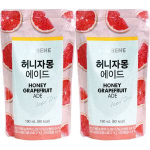 카페베네 허니자몽 에이드 190ml x 30팩