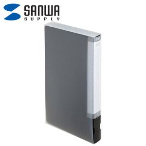 SANWA FCD-FLBD32BK 블루레이 지원 파일형 CD/DVD 케이스 (32매/블랙)