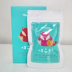 티트리트 여우티 티백 팥호박차 팥차 호박차 1.5g x 11개입