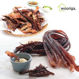 인기안주 국내가공 장족 500g 망족 말랑이 컷팅 맥반석 오다리 오징어다리