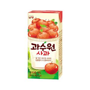 남양 과수원 사과 190ml 24팩 팩음료 빨대음료