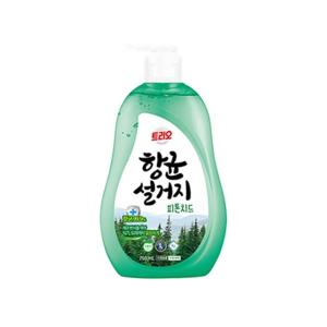 애경 트리오 항균설거지 피톤치드 750mL 용기 x 4개