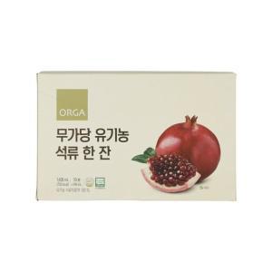 풀무원 올가 무가당 유기농 석류 한 잔 식재료 요리 식당 주방 (140mlx10EA) 1세트