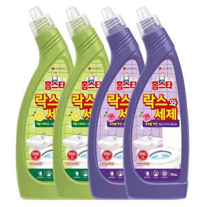 홈스타 락스와세제 후로랄파인, 750ml, 2개 + 허벌시트러스, 2개