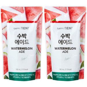 카페베네 수박에이드 190ml x 20팩