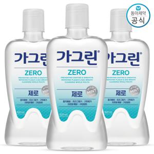 가그린 제로 820ml 3개_MC