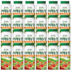 파스퇴르 유기농 야채농장 과일야채190ml(24팩)