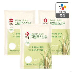 [CJ제일제당][CJ직배송] 하얀자일로스설탕 2kg X3개