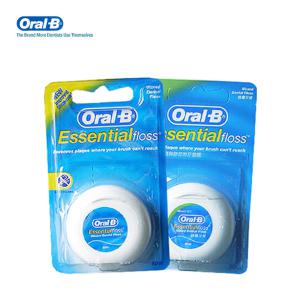 오랄비치실 50M 10개 Oral-B (민트/왁스) 구강위생관리 치아건강용품 수입정품