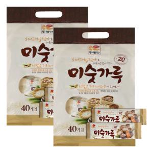 뚜레반 미숫가루 스틱(26g X 40포) X 2개