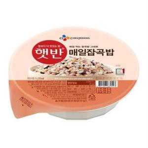 CJ제일제당 햇반 매일잡곡밥 210g 36개_