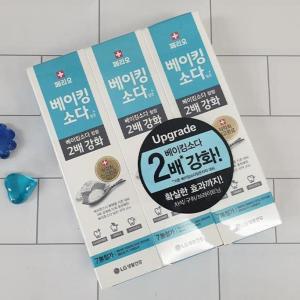 페리오 베이킹소다 담은 치약 3개 치약 충치 욕실용품 생활건강