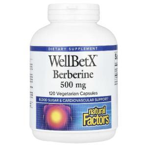 베르베린 내추럴팩터스 WellBetX  500mg 120캡슐