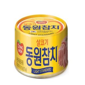 동원 라이트 스탠다드 참치 150g 원터치 12개