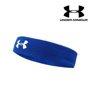 언더아머 UA PERFOMANCE HEADBAND BLU 1276990 400블루헤어밴드 운동 스포츠 머리 레져용 땀흡수 다용도 파