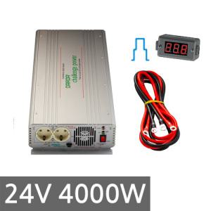 DARDA 국산 24V 4KW 차량용인버터 DP-40024BQ 출력 AC220V DCAC 변환 4000W 유사계단파