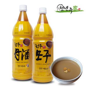 천년주가 전주모주 전통주 음료 막걸리 전주애모주 1200ml