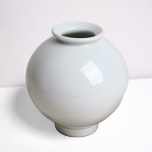 미니 화병 백자 달항아리 도자기 한송이 VASE 꽃화병 꽃병