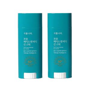 식물나라 선스틱 산소수 페이스 앤 바디 보송 선스틱 여름필수템 자외선차단 30g 2개