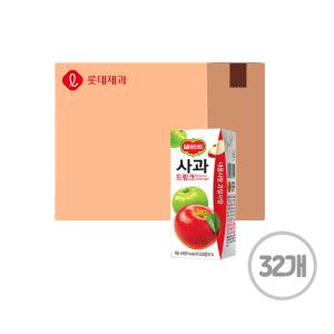 롯데 델몬트 사과 드링크 190ml 32개 1박스