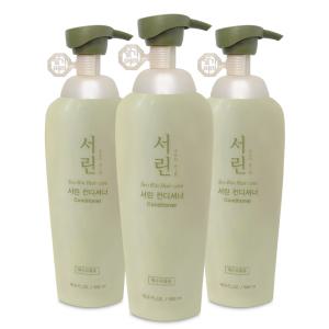 댕기머리 서린 한방 컨디셔너 500ml x 3개 린스 트리트먼트