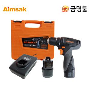 아임삭 AD414R 3G 충전드릴 2.0AH 2팩 AD414R후속 14.4V 2단속도조절