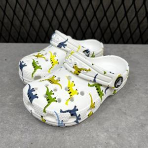 CROCS HC02 공룡 프린트 클로그 키즈 CHARACTER PRINT CLOG KIDS 209695-9DH