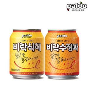 팔도 비락식혜 238ml X 12캔 + 비락수정과 238ml X 12캔