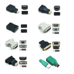 변환젠더 USB to PS2 HDMI DVI VGA각종 영상 모니터젠더