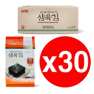 삼육김 전통 재래 식탁김 15g 30봉