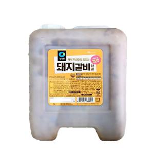 대상 청정원 돼지갈비양념 10kg / 돼지갈비양념 / 라벨지디자인만변경