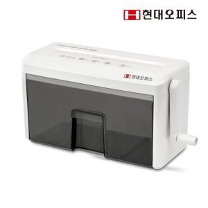 [현대오피스] 수동 문서세단기 PK-38L Basic 최대 2매 세단 파지함 3.5L 가정용 탁상용