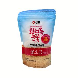 신안바다 천일염 한여름눈꽃 꽃소금/1kg