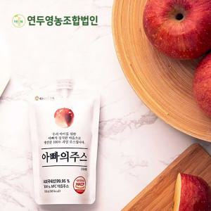 [연두]대용량 아빠의사과 180ml 30팩 x 1박스