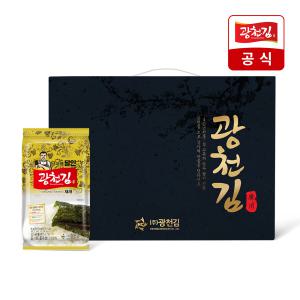 [광천김 선물세트] 3대째 달인 재래 도시락김 48봉 선물세트