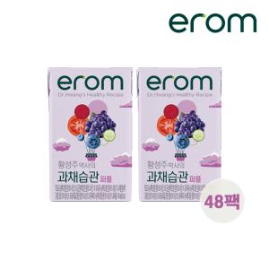 이롬 황성주 박사의 과채습관 퍼플 140ml x 48팩