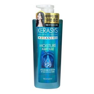 건조한 손상모발용 KERASYS 어드밴스드 모이스춰 앰플트리트먼트 600ml(k1674)