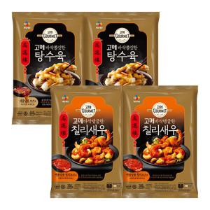 454826 CJ CJ 고메 탕수육450G X 2봉 +칠리새우 300G X 2봉