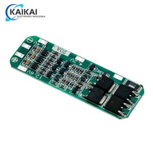 3S 20A 리튬 이온 리튬 배터리 18650 충전기 PCB BMS 보호 보드, 드릴 모터 12.6V 리포 셀 모듈 64x20x3.4mm