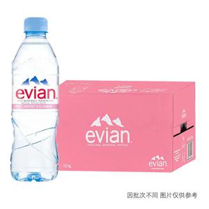 에비안 천연 미네랄 워터, 케이스 당 500ml - 24 병