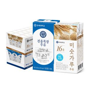 [연세] 검은콩&고칼슘 190ml 24팩+미숫가루 우유 락토프리 190ml 24개