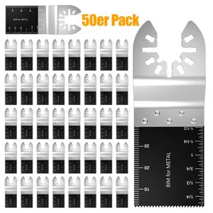 진동 톱날 세트, 멀티 툴 블레이드 세트, 금속 카바이드 목재 절단 바이메탈 정밀 톱날, Dewalt Makita Bosch용