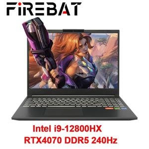 FIREBAT T6A-X 게이밍 노트북 컴퓨터, 인텔 i7-12800HX RTX 4070 DDR5 240Hz 2.5K Wifi6 BT5.1 32GB 1TB, 16 인치