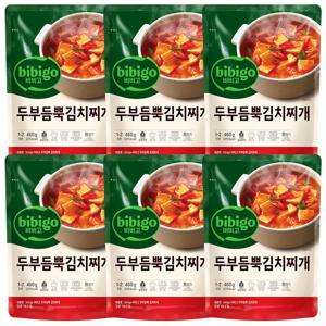 비비고 두부듬뿍 김치찌개 460g 6개