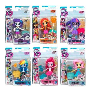 Hasbro 정품 마이 리틀 포니 Kwaii Equestria 소녀 인형, 애플잭 플러터시 트와일라잇 스파클, 어린이 크리스마스 선물 모델 장난감